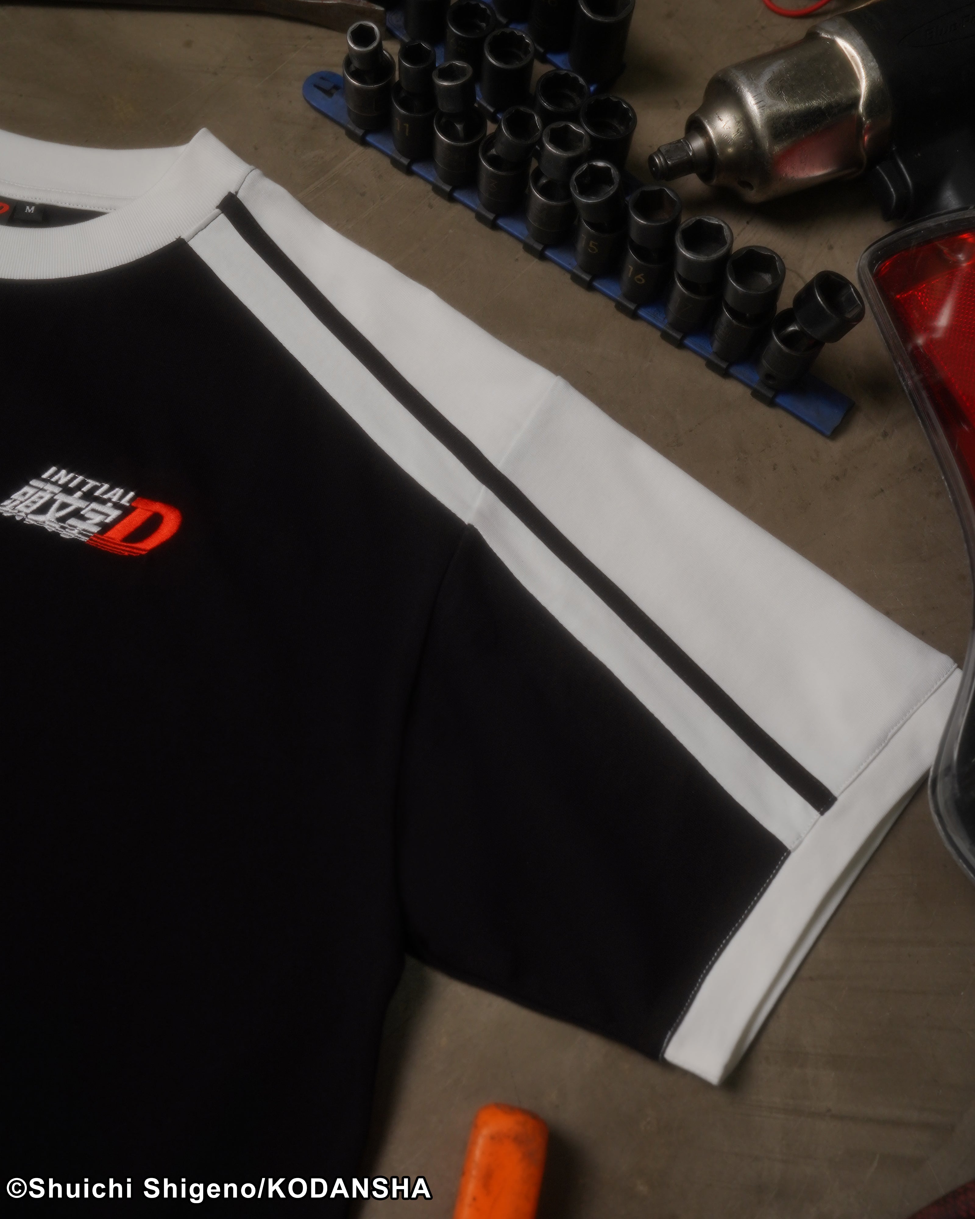 Initial D AE86 racing raglan tee 