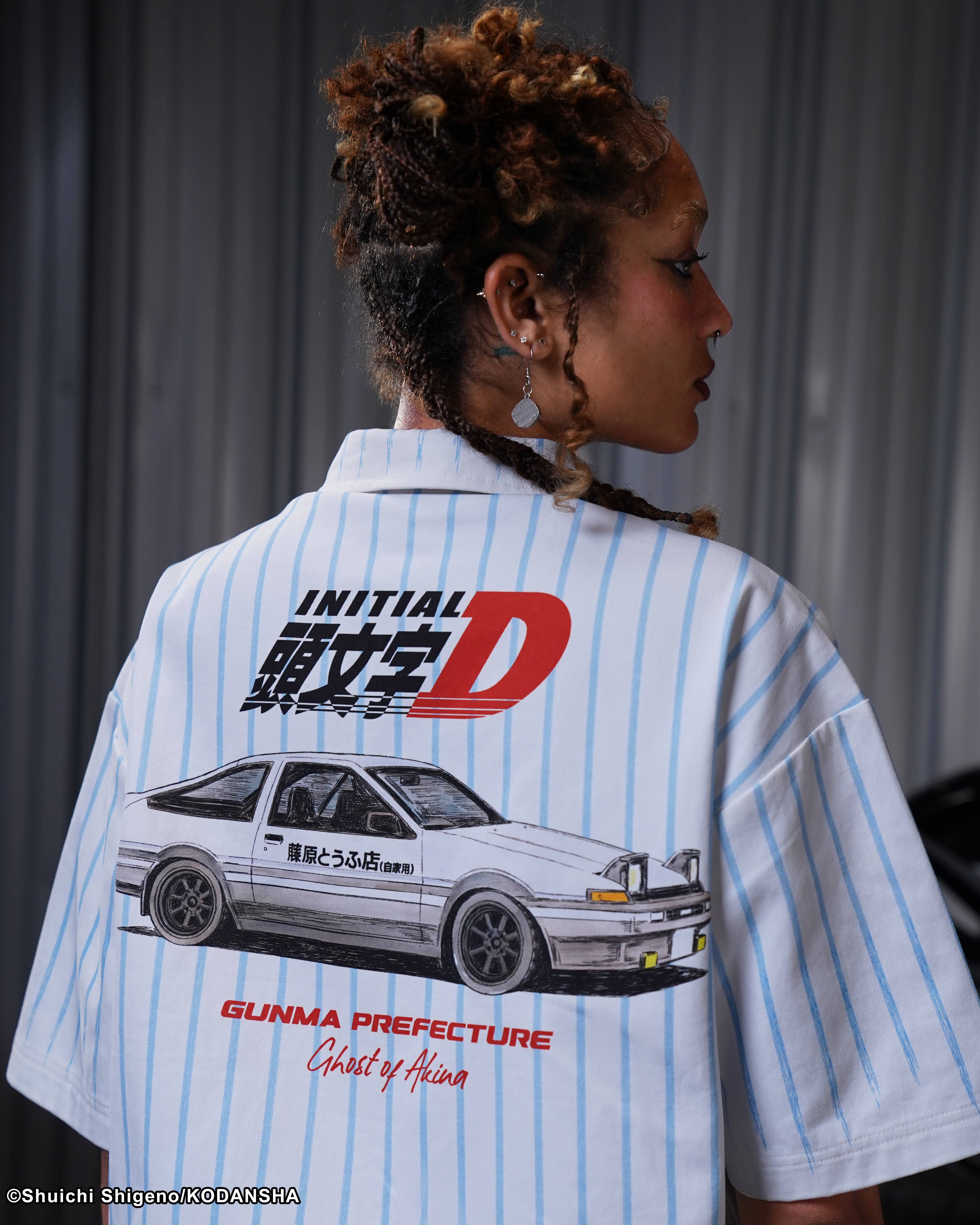 Initial D mechanic work shirt 