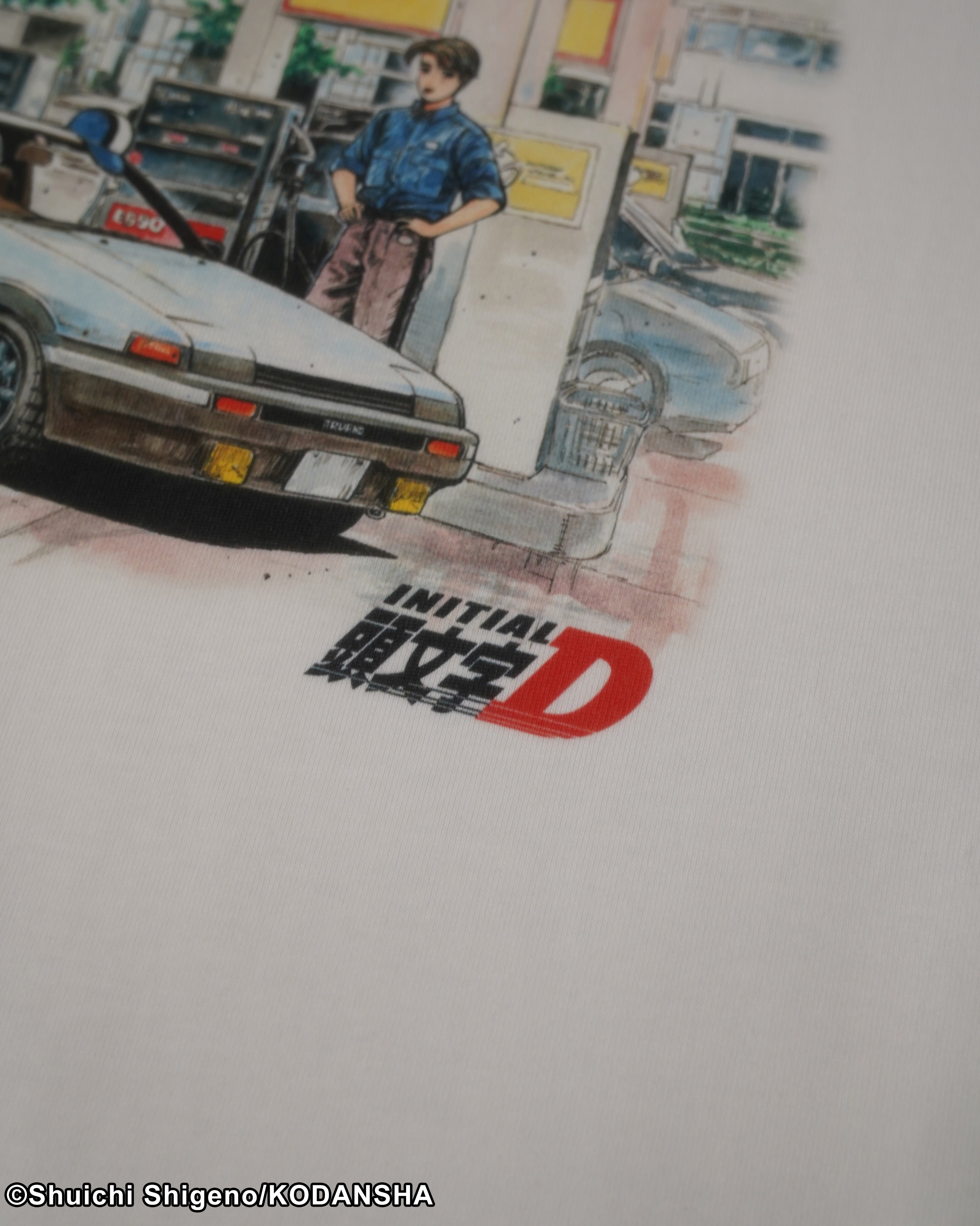Initial D Esso Art manga tee 