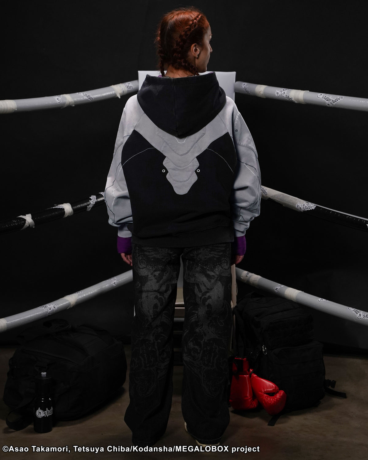 MEGALOBOX YURI PURPLE HOODIE 