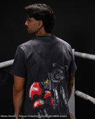 MEGALOBOX BLACK BOXING TEE SHIRT 