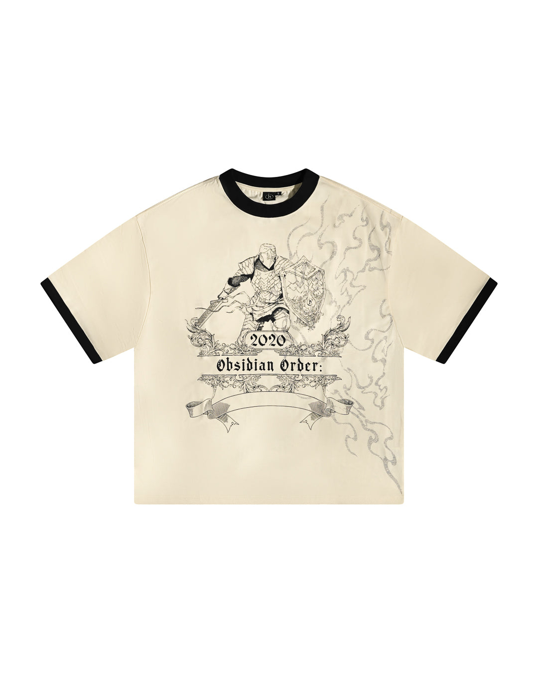 OBSIDIAN ／MESH SHIRT ／サイズS（オーバーサイズ　※M相当） OBSIDIAN ／MESH SHIRT ／サイズS（オーバーサイズ ※M相当）