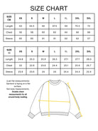 Jacquard Knit SIZE CHART