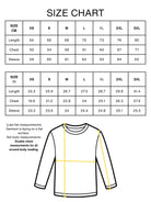 FMAB LONG SLEEVE SIZE CHART