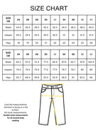 FMAB CARGOS size chart 