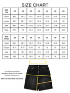 Black denim jorts Yoko Gurren Lagann