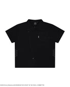 The Ghost in the Shell black ghost splice button up