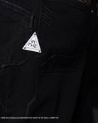 The Ghost in the Shell, black  cyber denim jeans