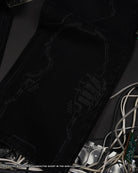 The Ghost in the Shell, black  cyber denim jeans
