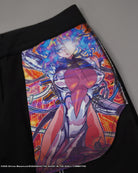 The Ghost in the Shell Ghost splice trousers in black 