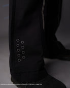 The Ghost in the Shell Ghost splice trousers in black 