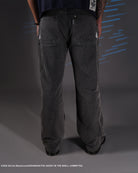 The Ghost in the Shell, grey cyber denim jeans