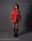 The Ghost in the Shell Fuchikoma logo patch armored paneled hoodie