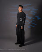 The Ghost in the Shell asymmetrical Henley long sleeve 
