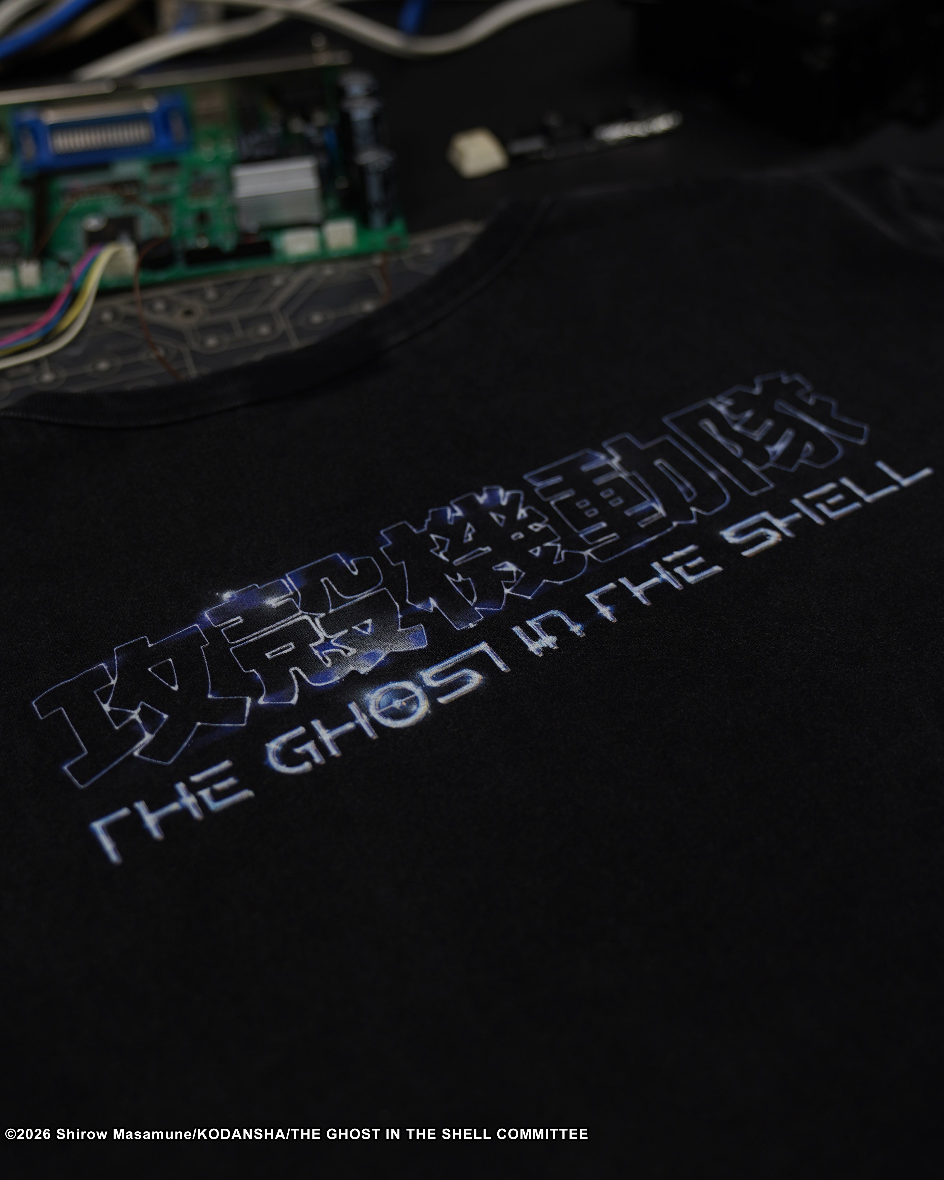 The Ghost in the Shell asymmetrical Henley long sleeve 