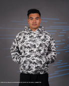 The Ghost in the Shell grey camo hoodie